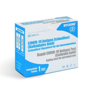 Hygisun - Anbio Corona spit test box