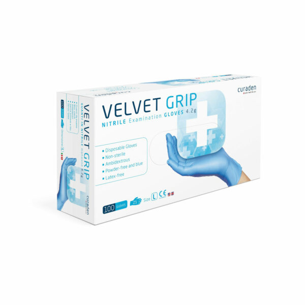 Velvet Gripp Nitril Handschuhe Velvet Grip
